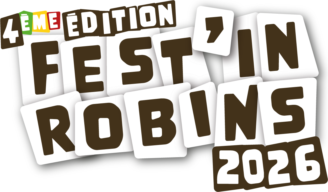 logo de la 3ème édition du festival de musiques actuelles des Petits Robins à Livron-sur-Dröme